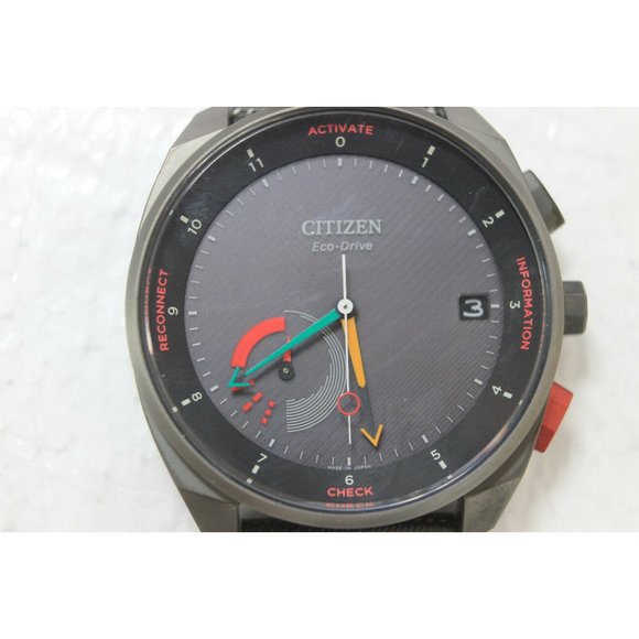 CITIZEN BZ7007-01E Eco-Drive Riiiver Watch Men's Smartwatch Bluetooth Solar - Picture 8 of 8